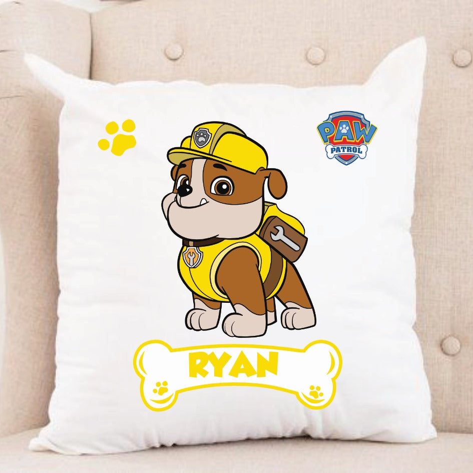 Paw Patrol Personalised Childrens Pillows