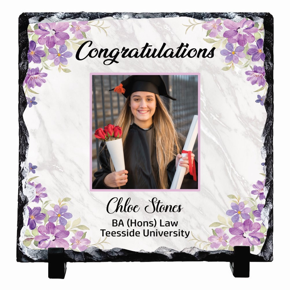 Graduation Photo Rock Slates