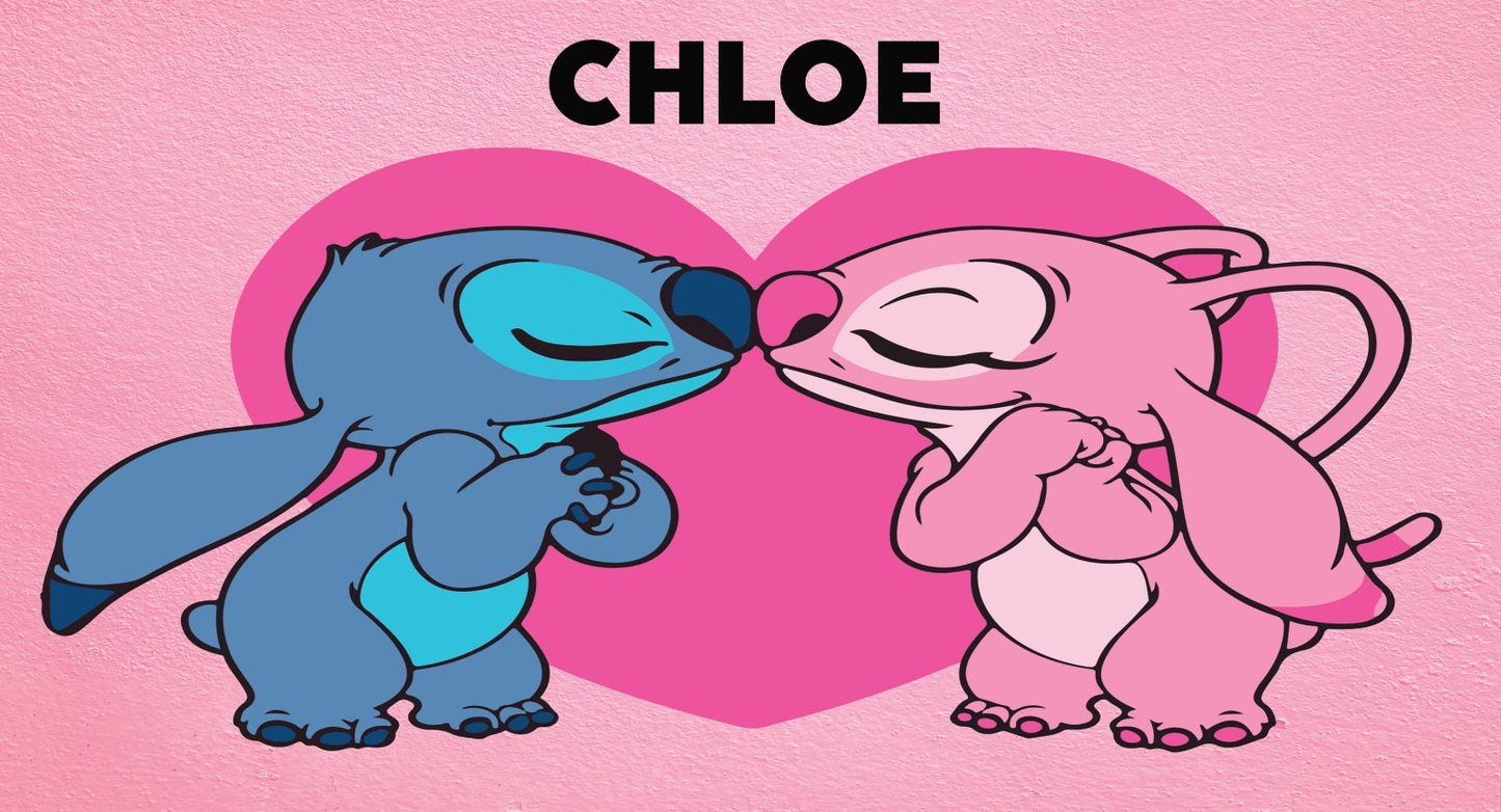 Personalised Lilo & Stitch Cartoon Sippy Cups