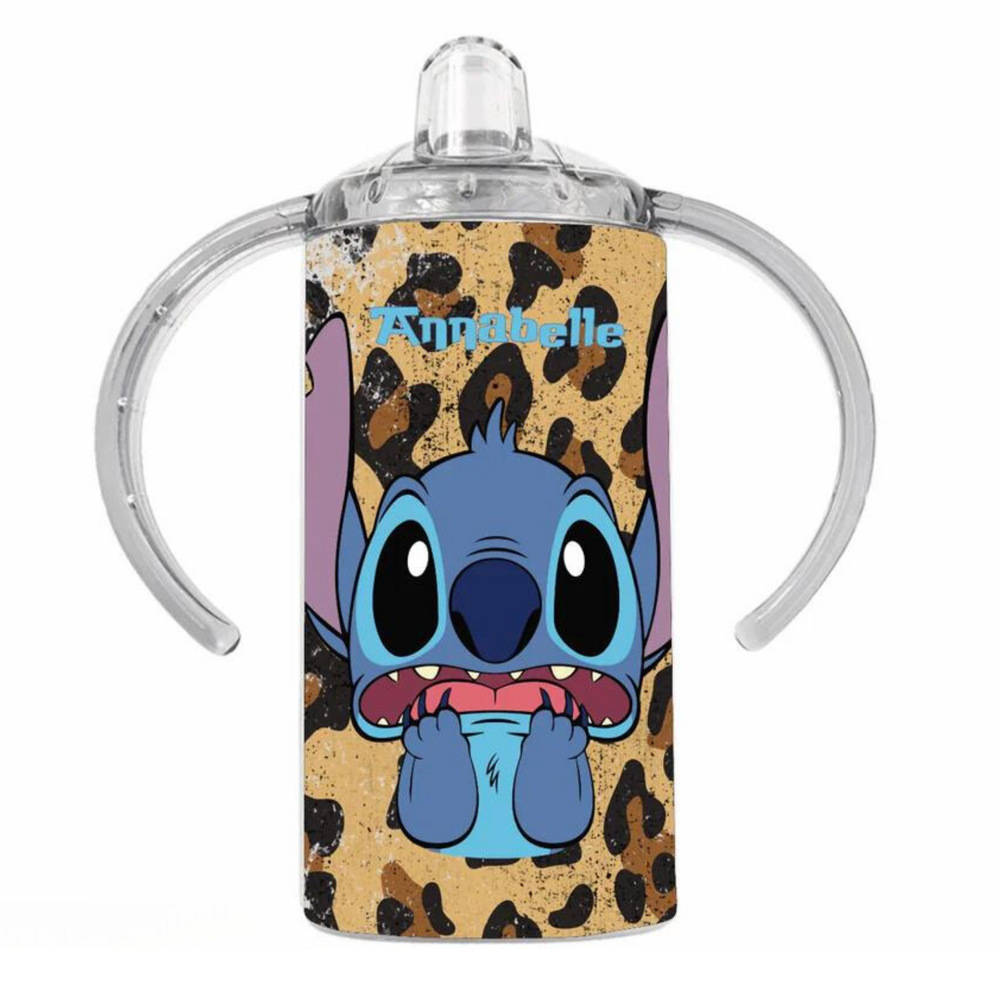 Personalised Lilo & Stitch Cartoon Sippy Cups