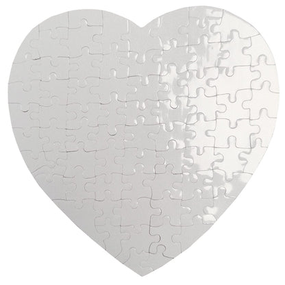 Your Own Photo Personalised Heart Jigsaw Puzzle