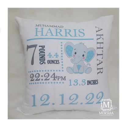 Baby Arrival Keepsake Pillows