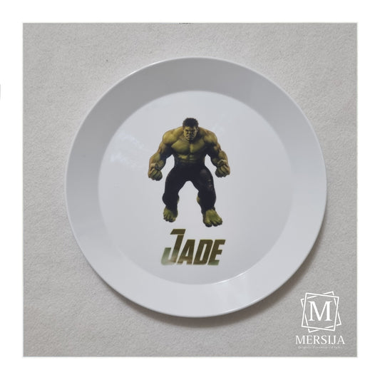 Children's Personalised Character Plates