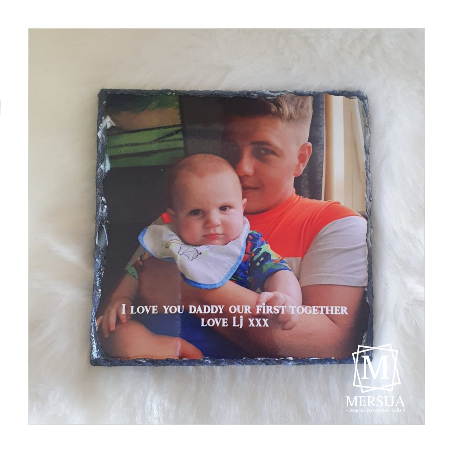 Personalised Photo Rock Slates