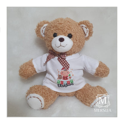 Personalised Christmas Teddy Bear