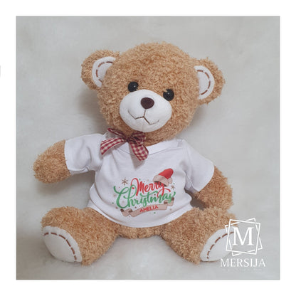 Personalised Christmas Teddy Bear