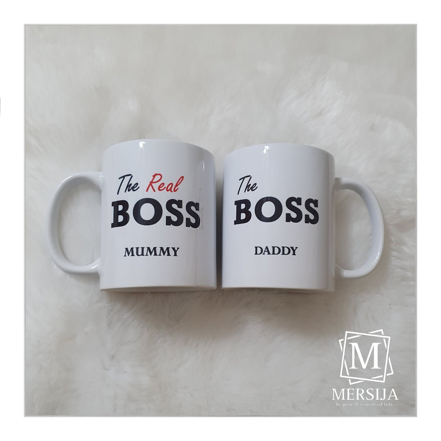 The Boss & The REAL Boss Mugs