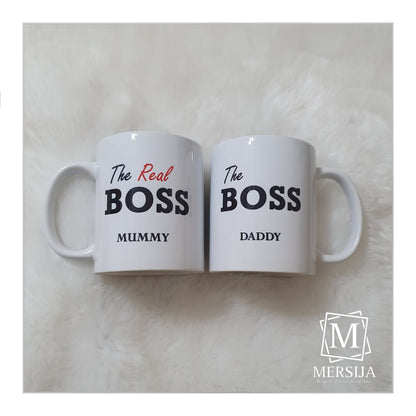 The Boss & The REAL Boss Mugs