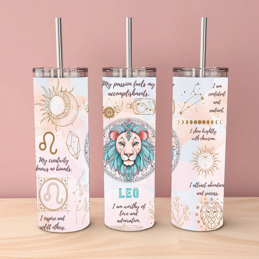 Zodiac Sign Tumbler