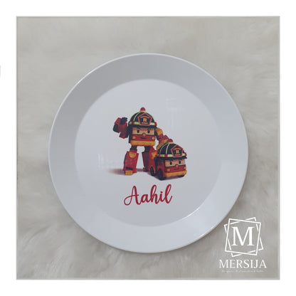 Children's Personalised Character Plates