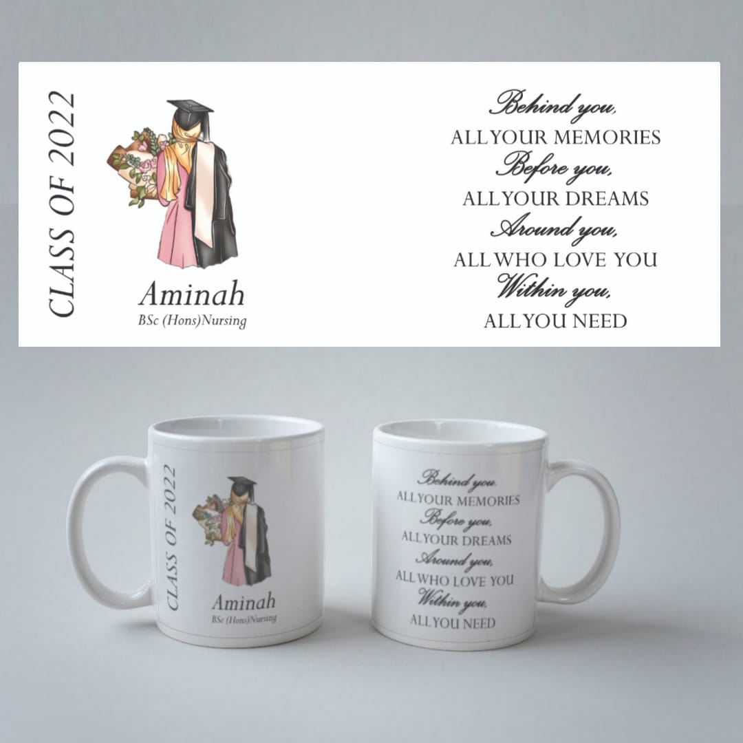 Hijabi Sentimental Graduation Mug