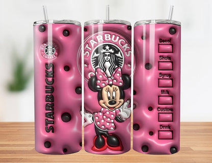 Mickey Mouse Character Starbucks Tumblers