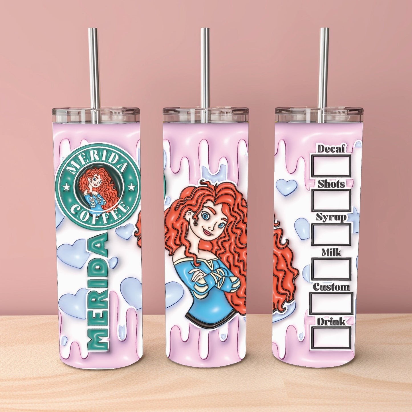 Disney Princess Starbucks Tumbler