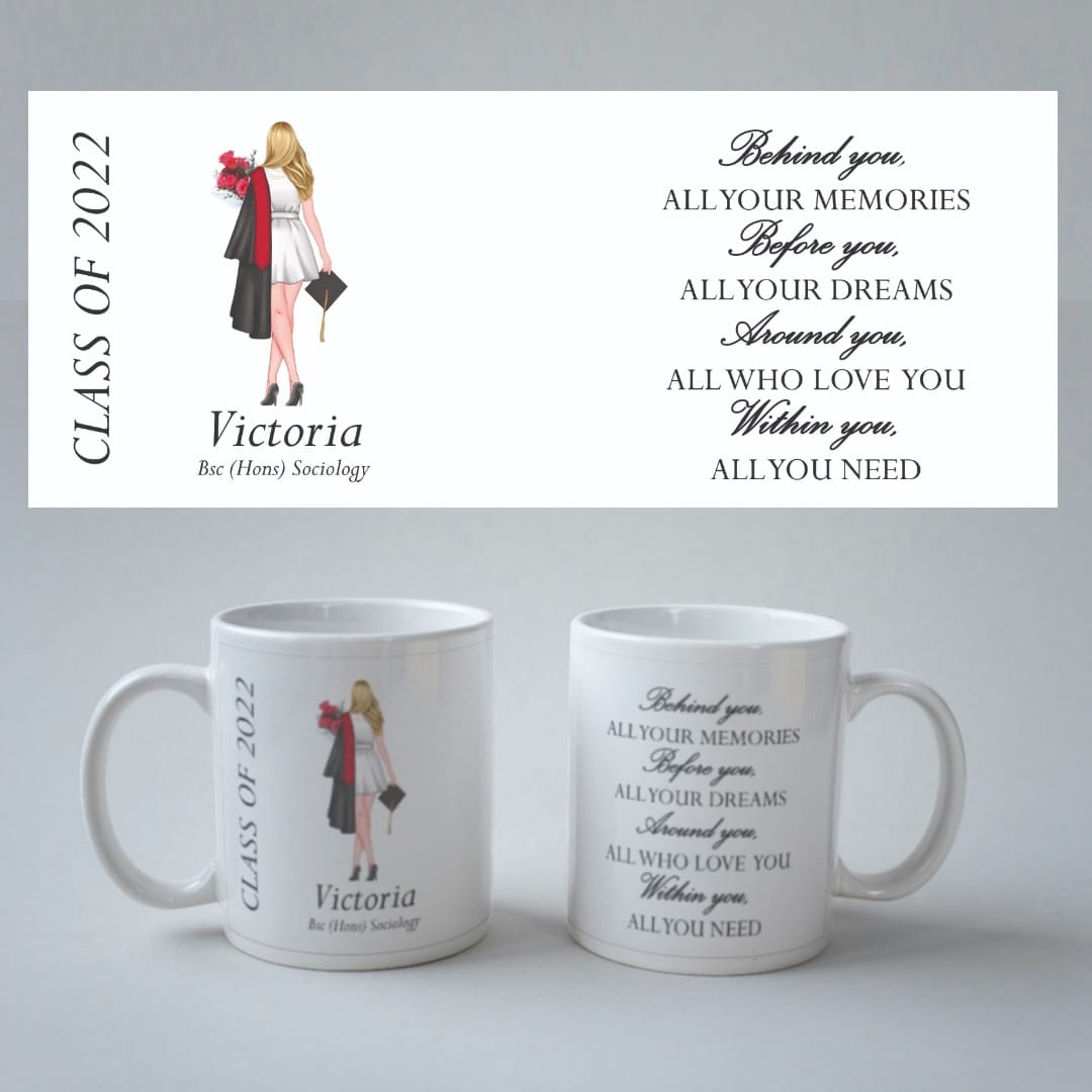 Sentimental Graduation Personalised Mug