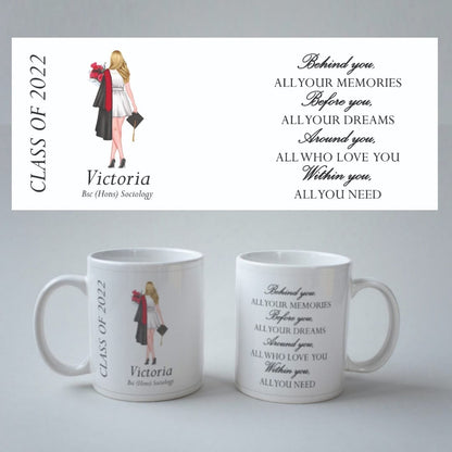 Sentimental Graduation Personalised Mug