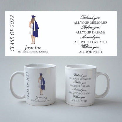 Sentimental Graduation Personalised Mug