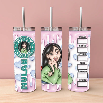 Disney Princess Starbucks Tumbler