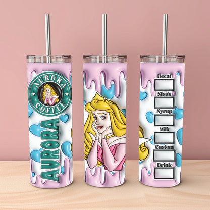 Disney Princess Starbucks Tumbler