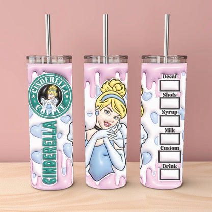 Disney Princess Starbucks Tumbler