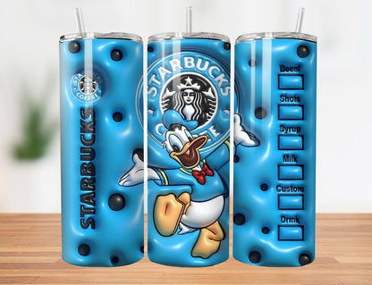 Mickey Mouse Character Starbucks Tumblers