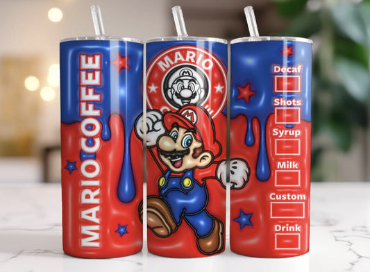 Super Mario Starbucks Tumbler