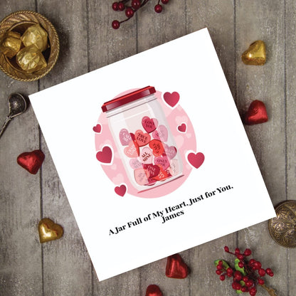 Valentines Personlised Cards