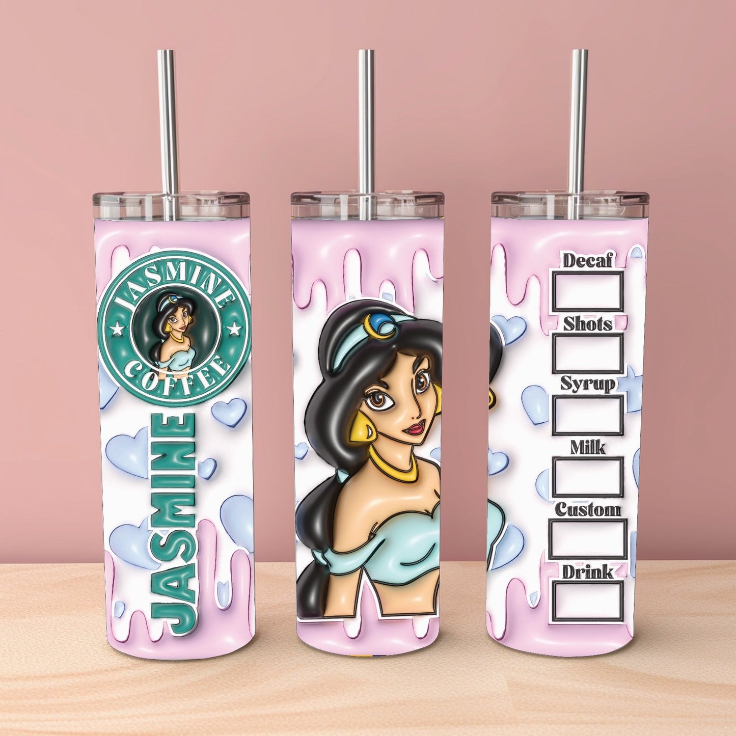 Disney Princess Starbucks Tumbler