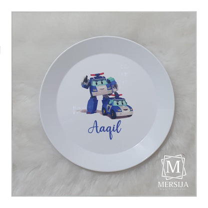 Children's Personalised Character Plates