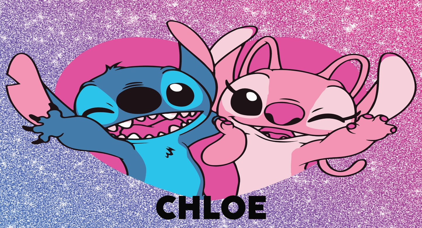 Personalised Lilo & Stitch Cartoon Sippy Cups