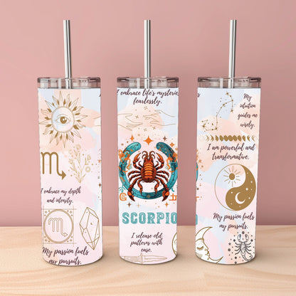 Zodiac Sign Tumbler