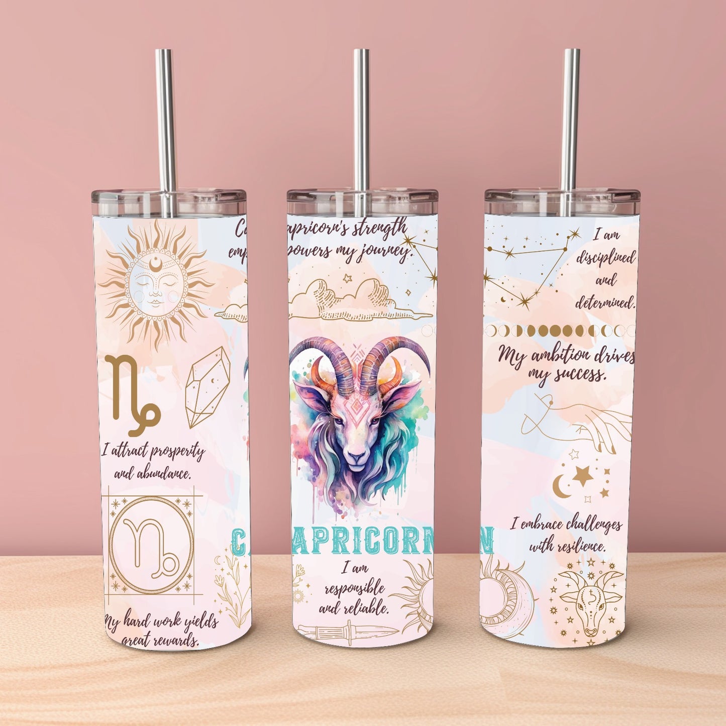 Zodiac Sign Tumbler