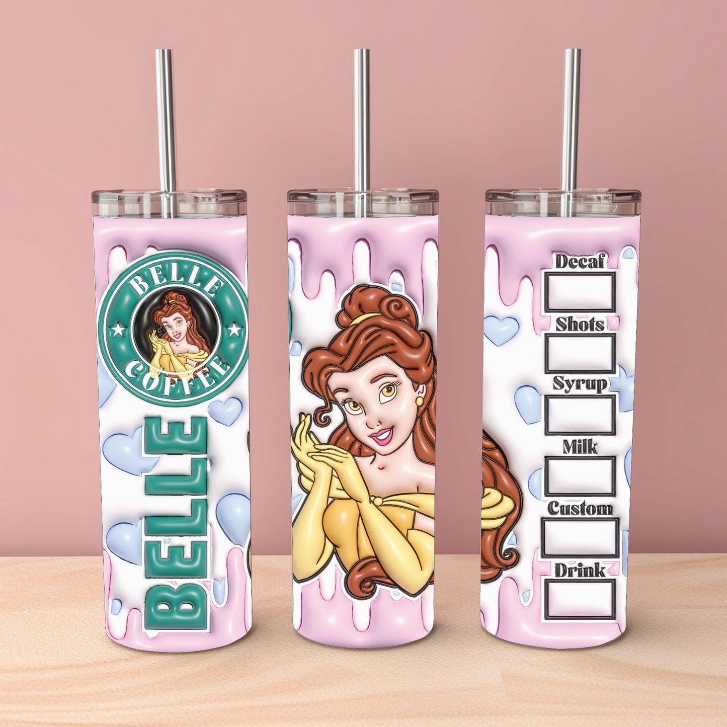 Disney Princess Starbucks Tumbler