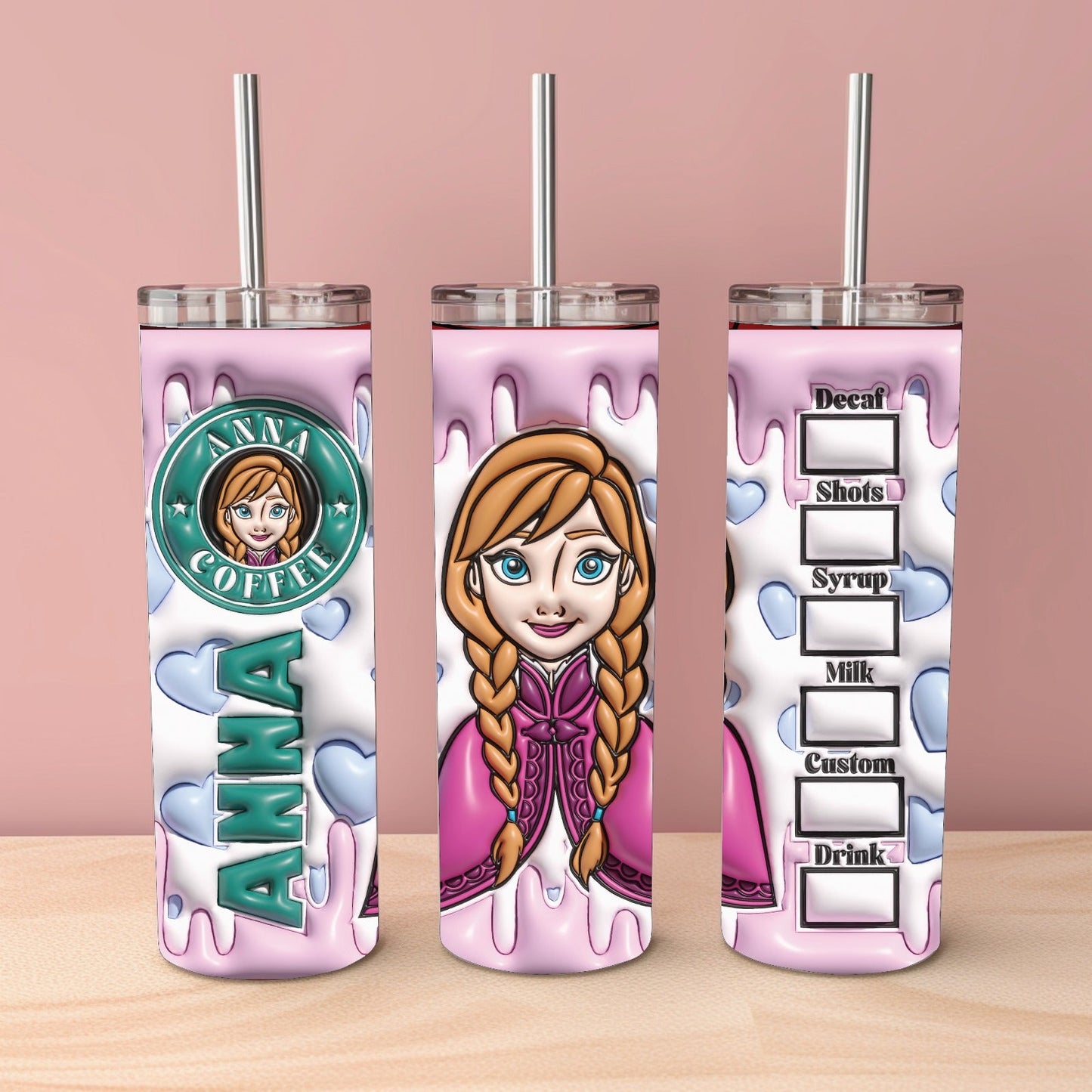 Disney Princess Starbucks Tumbler