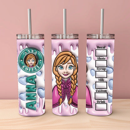 Disney Princess Starbucks Tumbler