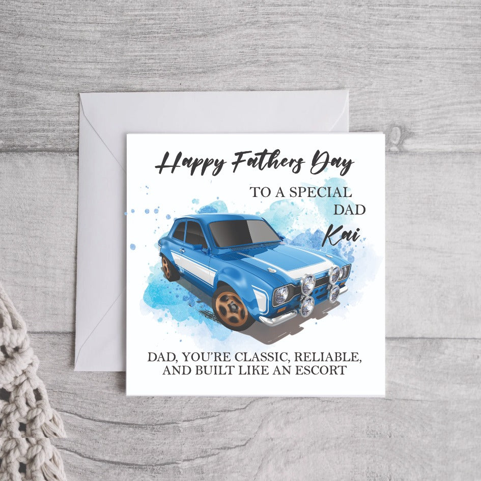 Personalised Fathers Day Card