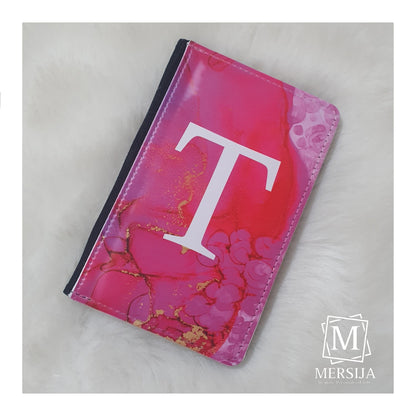 Initial Personalised Marble Passport Holders