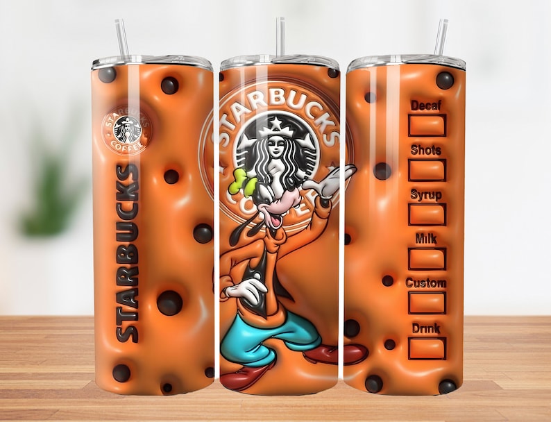 Mickey Mouse Character Starbucks Tumblers