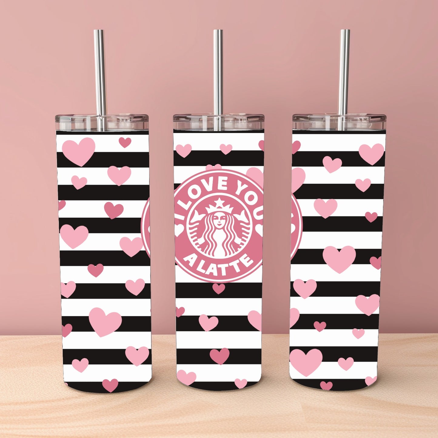 Personalised Valentines Tumblers