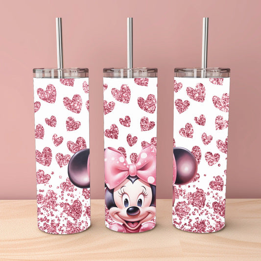 Minnie Mouse Valentines Tumblers