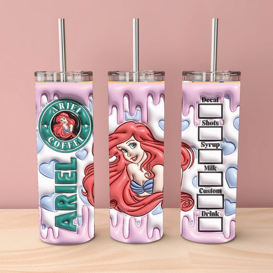 Disney Princess Starbucks Tumbler