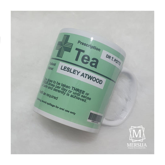 Novelty Prescription Tea Mugs