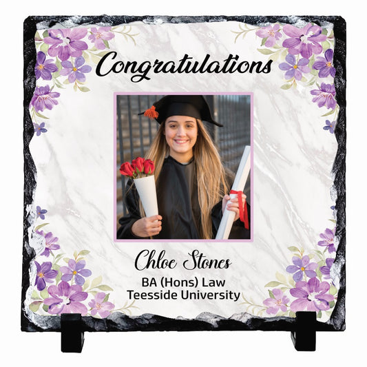 Graduation Photo Rock Slates