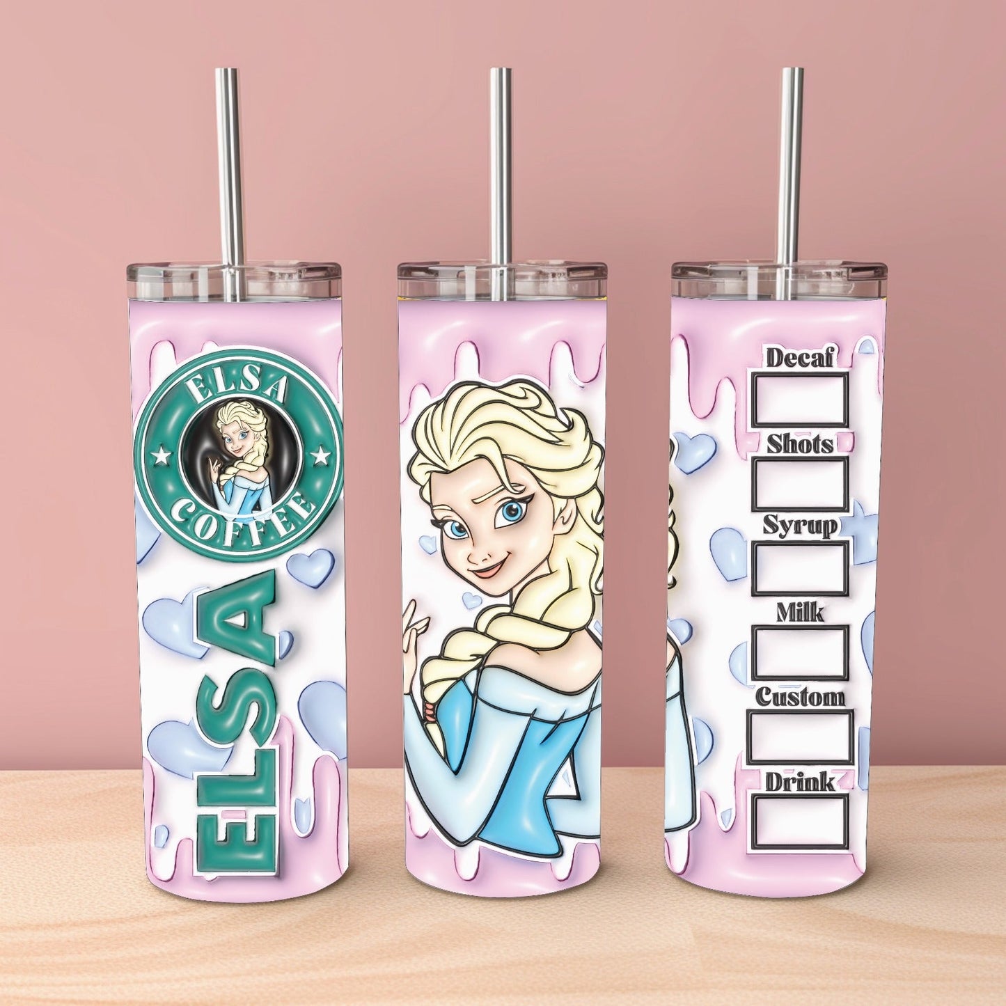 Disney Princess Starbucks Tumbler