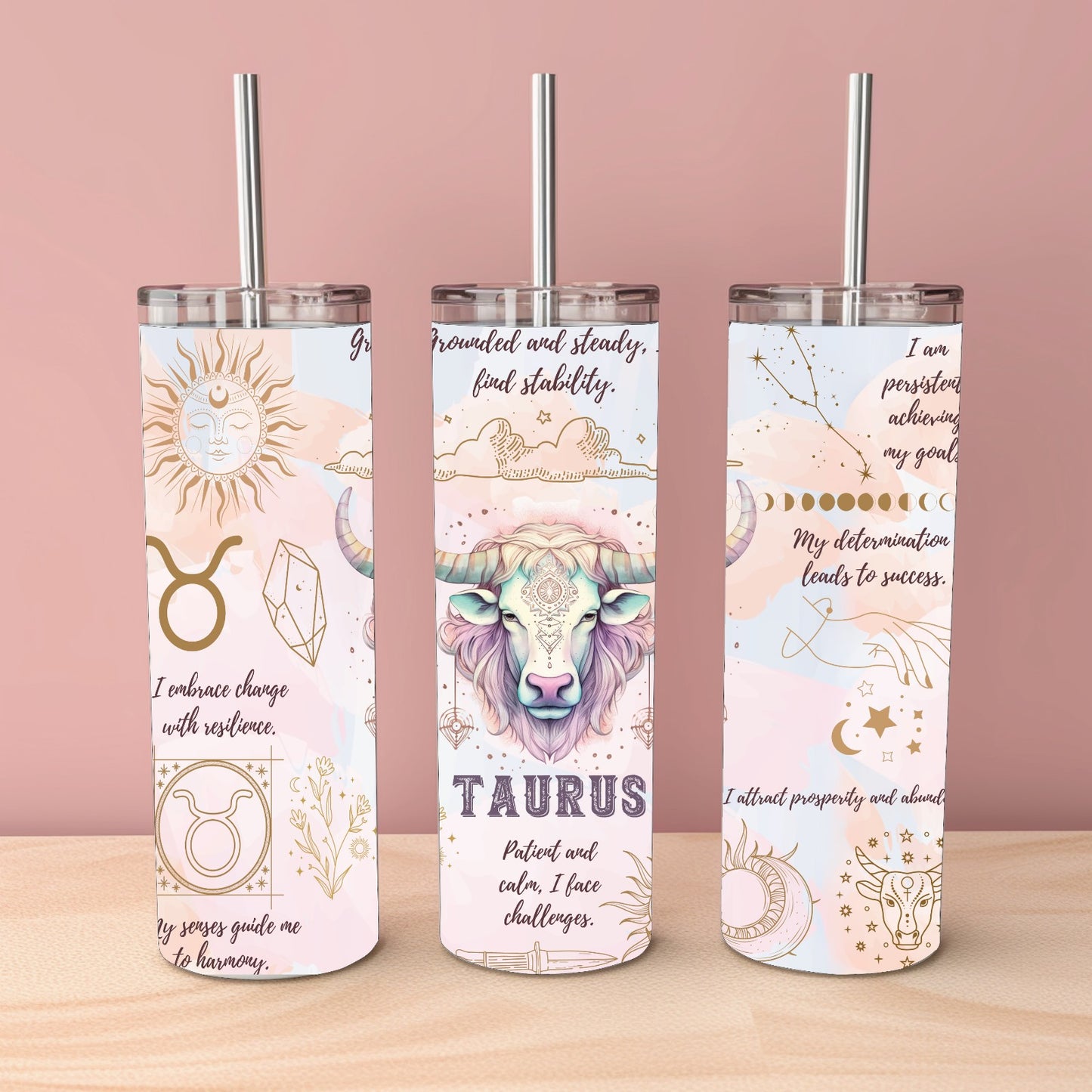 Zodiac Sign Tumbler