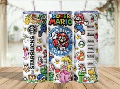 Super Mario Starbucks Tumbler