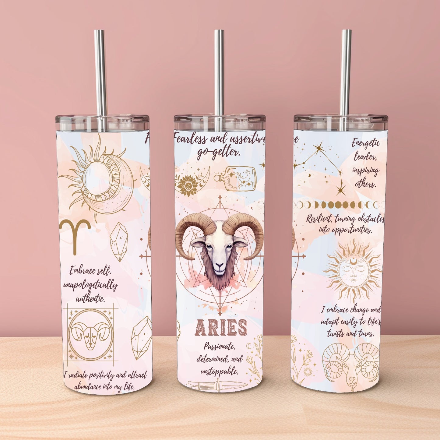 Zodiac Sign Tumbler