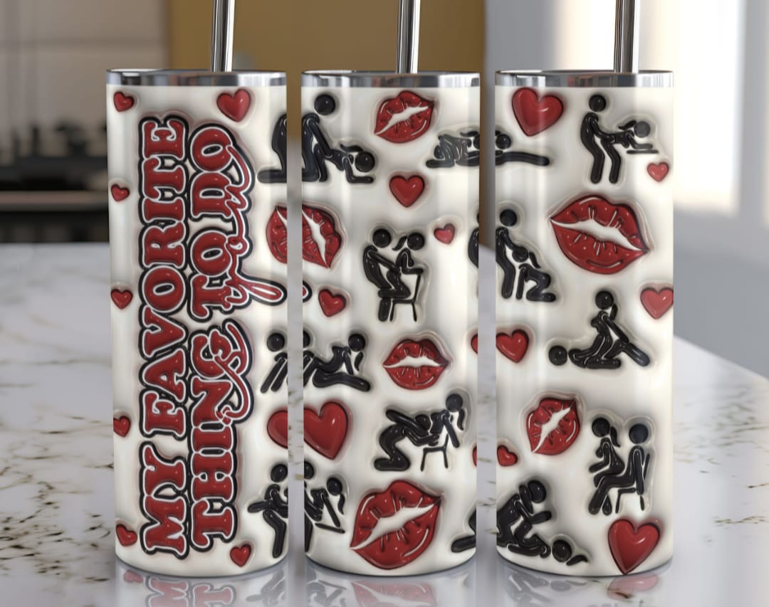 Adult Themed Valentines Tumbler