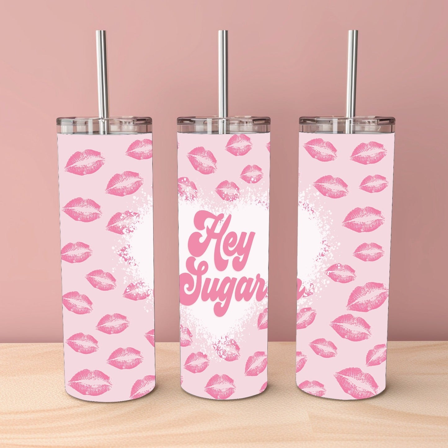 Hey Sugar Valentines Tumbler